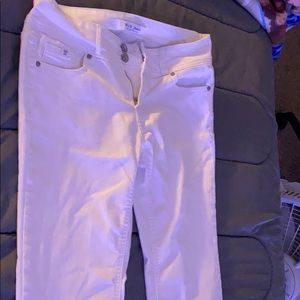 White jeans